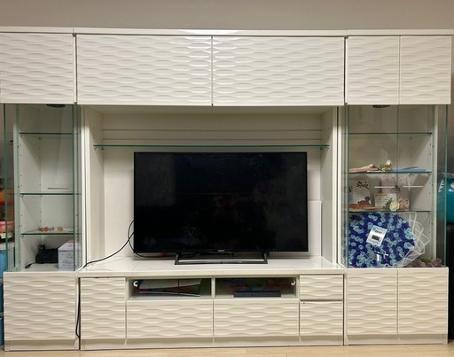 テレビ台　壁面収納 キャビネット ニトリ　収納