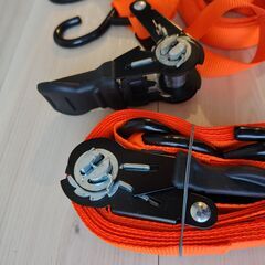 イーバリュー(E-Value) ラチェット式ベルト荷締機 2PCS 4.5m ERT-25SRの画像