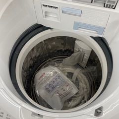 🫧SHARP シャープ🫧8kg/4.5kg洗濯乾燥機🫧温風乾燥🫧プラズマクラスター🫧ドルフィンファン🫧2023年式🫧ES-TX8G-W🫧7139の画像