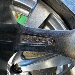 ホイール4本　14✖️4.5Jの画像