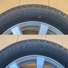 スタッドレス+ホイール4本セット 軽自動車用155/65R14 ブリヂストン ブリザックVRXの画像