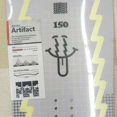 札幌市 清田区 未使用品 ROME SDS ロームエスディーエス ARTIFACT 150㎝ 2023/2024 ライトパープル系の画像