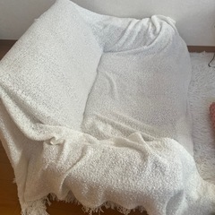 12/10まで出品【ジャンク】2WAY 2人掛けソファー IKEA サンドブロッド付 の画像