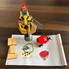 建設現場LEGOセットの画像