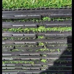 フロアデッキ屋外用 人工芝 IKEA ルッネンRUNNEN　20枚の画像