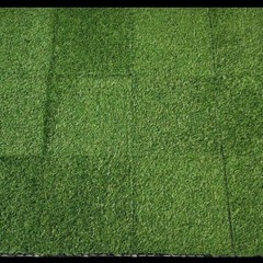 フロアデッキ屋外用 人工芝 IKEA ルッネンRUNNEN　20枚の画像