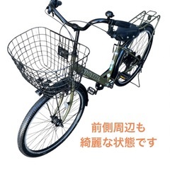 GENTILEZZA 6変速 シティサイクル 自転車 ママチャリ 27.5x1.95 NO.598の画像