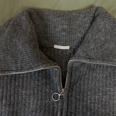 GU ジップニットブルゾン 2点の画像