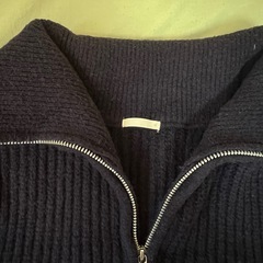GU ジップニットブルゾン 2点の画像
