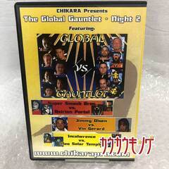 チカラプロ（CHIKARA） the GLOBAL GAUNTLET NIGHT2 2008/10/19 フィラデルフィア プロレス DVDの画像