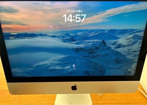 【取引中】Apple iMac 2019　21.5インチ 16GB 1TB core i3