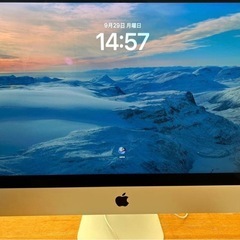 【取引中】Apple iMac 2019　21.5インチ 16GB 1TB core i3の画像