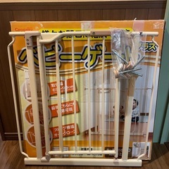 【良品】Croomy クルーミー ママトール ベビーゲート ワイド 2個セットの画像