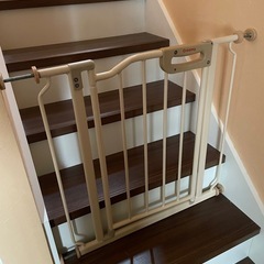 【良品】Croomy クルーミー ママトール ベビーゲート ワイド 2個セットの画像