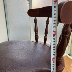 【三脚商談中、残四脚】アンティーク調チェアーの画像