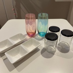 【急！求！11/24迄】ガラス食器セットの画像