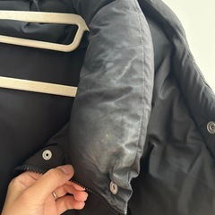 【⚠️汚れあり】GU  ヒートパデッドブルゾン レディースMサイズの画像