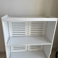 収納キャビネット、ルーターラックの画像