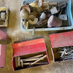 【お譲りの方決まりました】工具　鉄　部品の画像