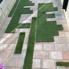 【大量】人工芝セットの画像