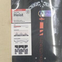札幌市 清田区 ROME SDS ロームエスディーエス 未使用品 スノーボード板 HEIST 143 2023/2024 ブラック系の画像