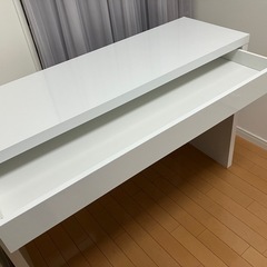 ¥0  美品💖デスク　ドレッサー（引き出し付）の画像