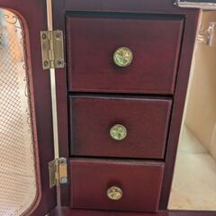 昭和レトロ　宝石箱／ジュエリーボックス　オルゴールは、動作不良の画像