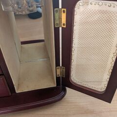 昭和レトロ　宝石箱／ジュエリーボックス　オルゴールは、動作不良の画像