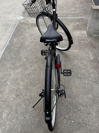 ギア式自転車ブラック