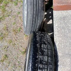 軽自動車タイヤ＋ホイール　165/65/R13の画像