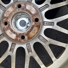 特価！ STEALTH Racing ME02美品　タイヤ付き！ PCD100 タイヤ ホイール ゴールドの画像