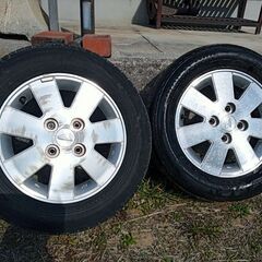 軽自動車タイヤ＋ホイール　165/65/R13の画像
