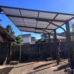 波板カーポート