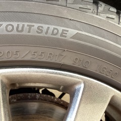 17インチスタッドレスホイールセット4本の画像