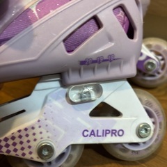 ローラースケート　キッズ　18〜20cm パープルの画像