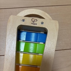 知育おもちゃ「レインボーシロフォンかっこ」の画像