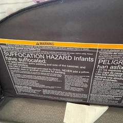 アメリカ製　折りたたみ式ベビーベッドの画像