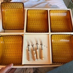 デザート皿セットの画像