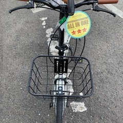 【トレファク松原店】グレージュの折りたたみ自転車のご紹介です。の画像
