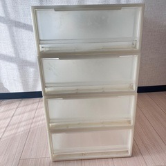 無印良品 衣装ケース 4個の画像