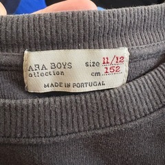 zara スウェットの画像