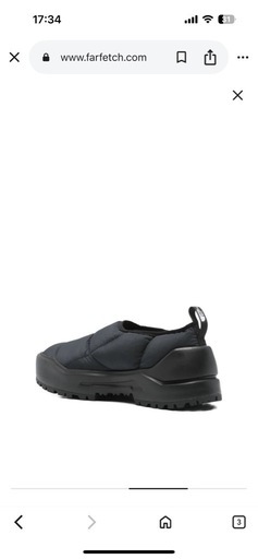 ノースフェイス　The North Face ブラック スリッポン　冬靴　滑り止