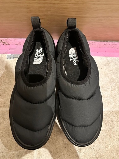 ノースフェイス　The North Face ブラック スリッポン　冬靴　滑り止