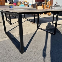 【早い者勝ち❗️】会議テーブル　机　オフィス家具　事務用品　テーブル【同じの2台あ】【240.5×120×72】の画像