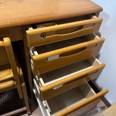 子供用　学習机　椅子　セットの画像