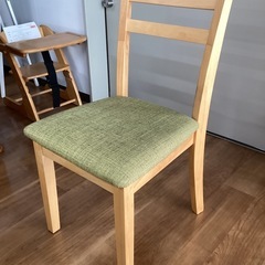ダイニングチェア2脚セット【町田市再生家具】252437の画像