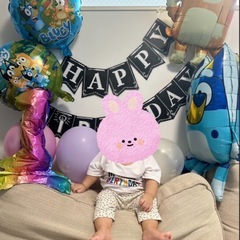 ブルーイ♡誕生日バルーン　風船