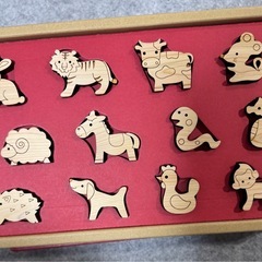 ZWÖLF ツヴェルフ お風呂であそべる十二支の積み木の画像