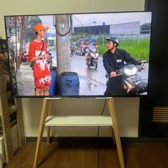福岡市内-久留米-小郡配送無料　保証あり冷凍庫 オリオン スマートテレビ 55V型 4K 液晶 Google TV HDR10対応 Dolby Audio You Tube NETFLIX Prime video OLS55RD10Aの画像