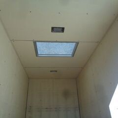 トラックコンテナ 箱 3560x1680x2050 アルミバン 冷凍冷蔵 保冷 物置 倉庫 ガレージ コンテナハウス 愛媛よりの画像